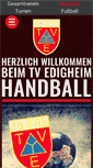 Mobile Screenshot of handball.tv-edigheim.de